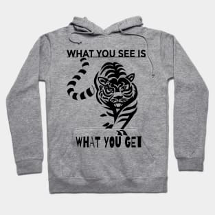 What you see is what you get Hoodie